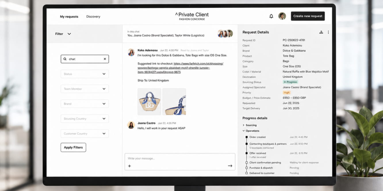 Farfetch Livestreaming